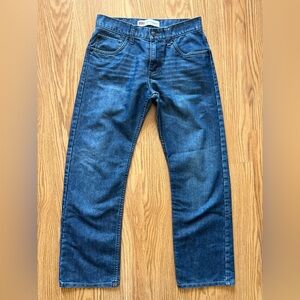 Levi’s 514 Straight Fit Men’s Jeans Size 28x28 Blue Denim Used